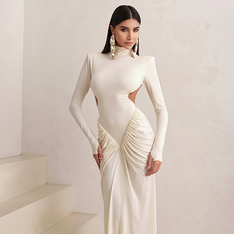 Women Backless Long Dress Turt - Maxi Dress Halter review and price