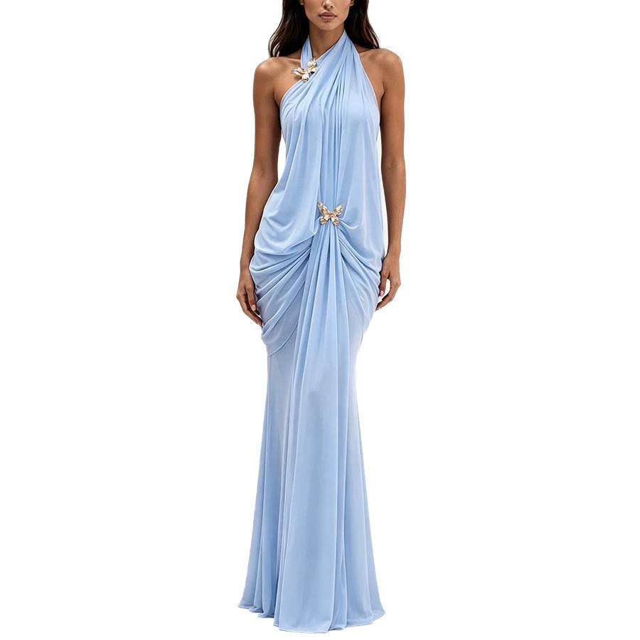 Women's Elegant Off Shoulder H - Maxi Dress Halter review and price