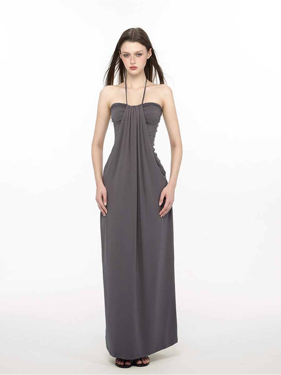REDDACHiC Elegant Braided Shru - Maxi Dress Halter review and price